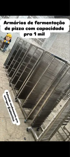 Esteira inox ,para pizza 