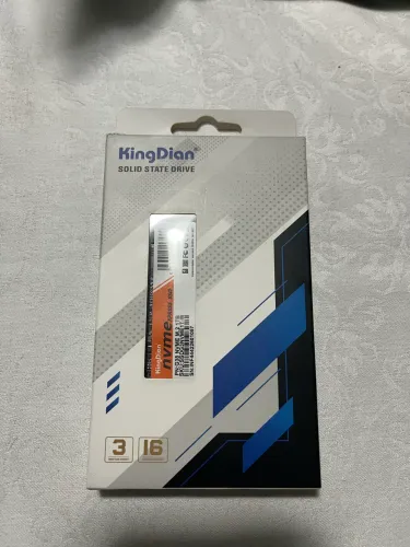 SSD NVMe M.2 KingDian 1TB PCIe Gen3 - Novo na Caixa