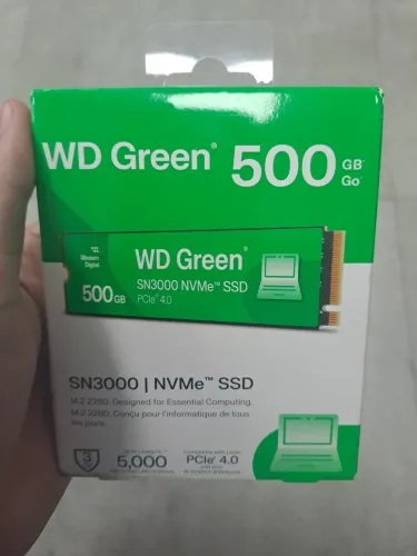 Ssd nvme 500gb lacrado