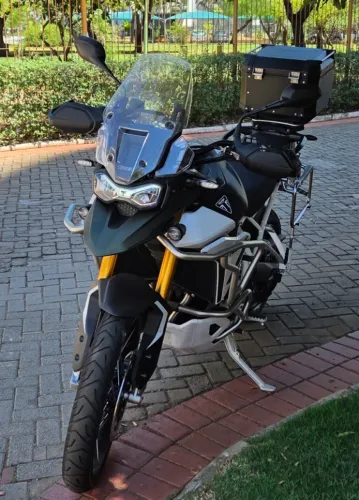 Triumph Tiger 900 Rally Pro 2026 - Único Dono - Verde Fosco