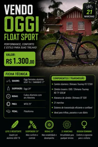Bicicleta Oggi - Aro 29
