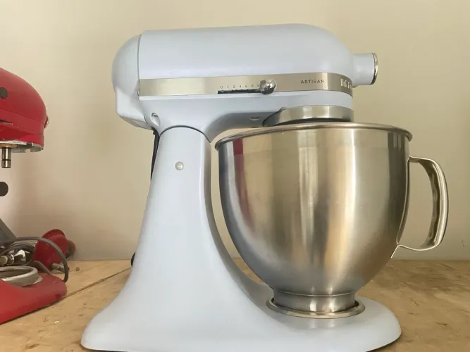 Batedeira Kitchenaid Artesan Blue Salt 1 ano garantia