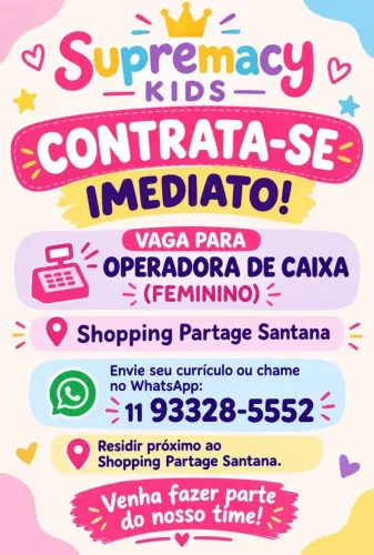 Vaga de emprego