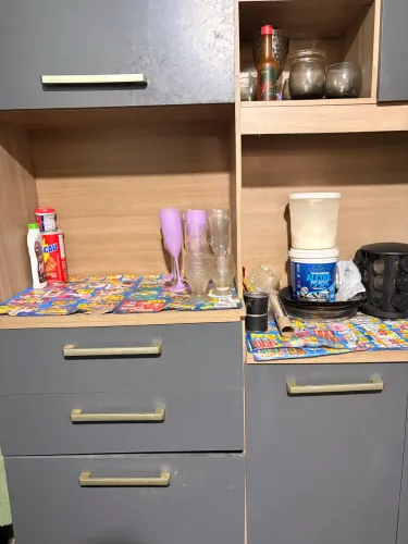 Armário de cozinha grande