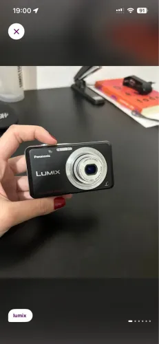 câmera panasonic lumix