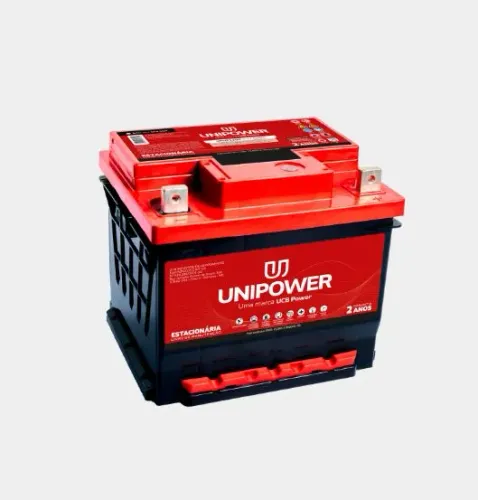 Bateria estacionária 12v por 50ah c100 unipower apenas 400,00 produto novo com garantia 