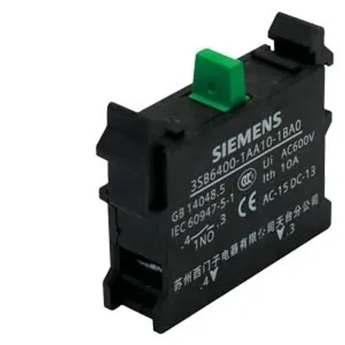 Bloco de contato auxiliar - Siemens 3SB6400-1AA10-1BA0