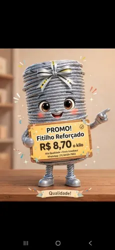 Fitilho reforçado