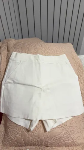 shorts saia branco groovy - nunca usado 
