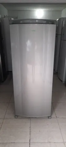 Geladeira consul 300l frost free. Prata