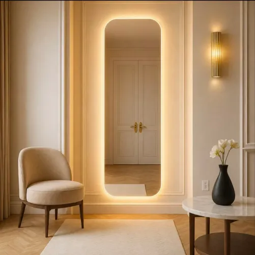 Espelho com led
