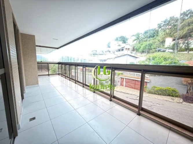 Apartamento com 4 dormitórios para alugar, 173 m² por R$ 10.150/mês - Piratininga - Niteró