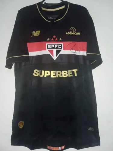 Camisa São Paulo Edição Especial Tri-Mundial #Rogerio Ceni Autografada