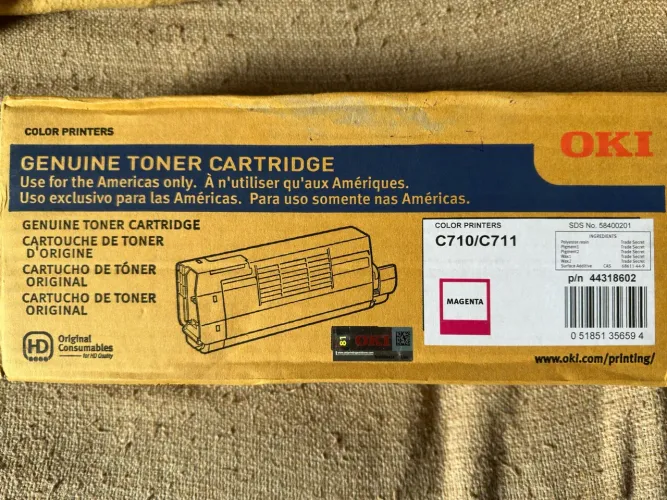 toner oki magenta c710/c711