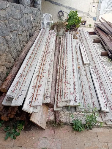 Laje pré fabricada treliçada EPS para área de 70 m2