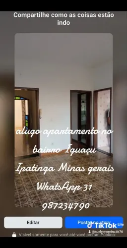 Apartamento 4 quartos bairro Iguaçu Ipatinga Minas gerais