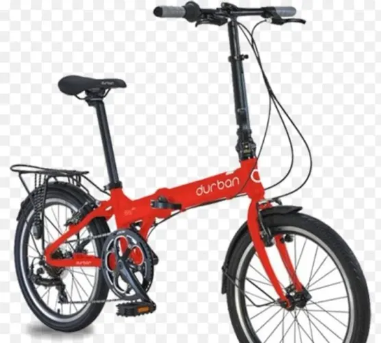 Linda bicicleta dobrável 