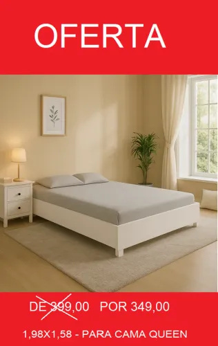 CAMA QUEEN -OTIMA QUALIDADE -PARCELAMOS EM ATE 12 X SEM JUROS= RECEBA EM ATE 72H