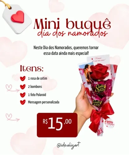 Mini buquê 