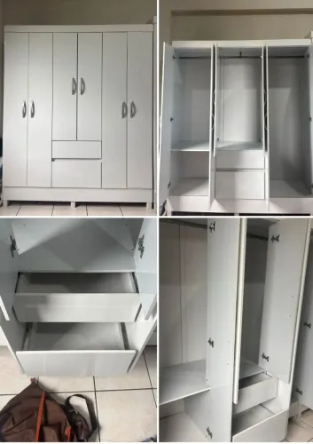 Guarda roupa 6 portas em excelente estado