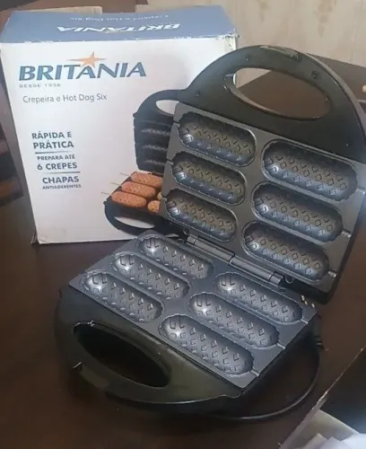 Máquina de Crepe e Hot Dog Britânia Nova