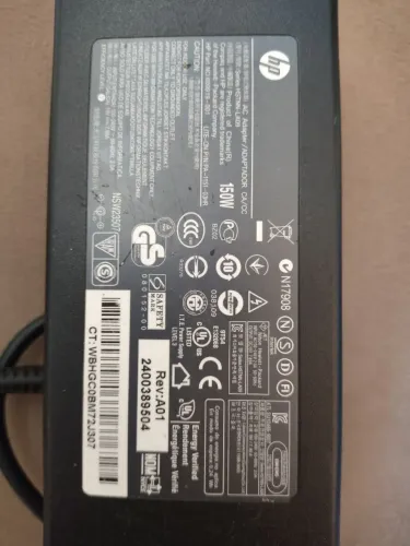 Carregador Fonte Notebook HP Original 150W - 19V 7.89A (Pino Grosso)