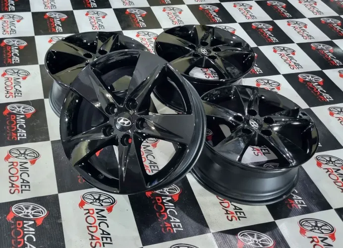 Jogo de rodas aro 16 Hyundai Creta elantra i30 tucson 5x114 Originais Zeradas 