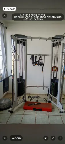 Aparelhos musculação 