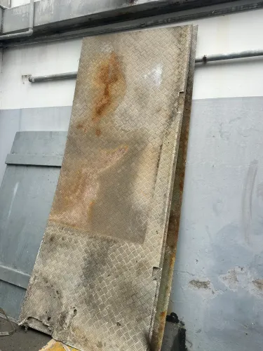 Chapa de alumínio