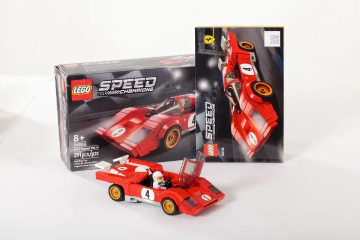 Lego 76906 - Speed Champions - Ferrari 512 M - Completo + Caixa + Manual
