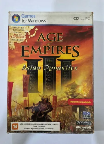 Jogo Age of Empires III The Asian Dynasties para PC