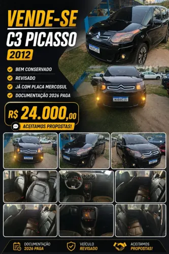 Citroen C3 Picasso GLX 1.6 Flex 16V 5P Mec. 2012