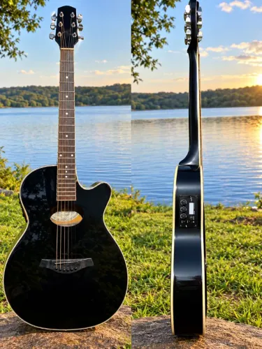 Violão eletroacústico 