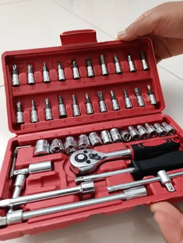 Kit Ferramentas 46 pçs Novo