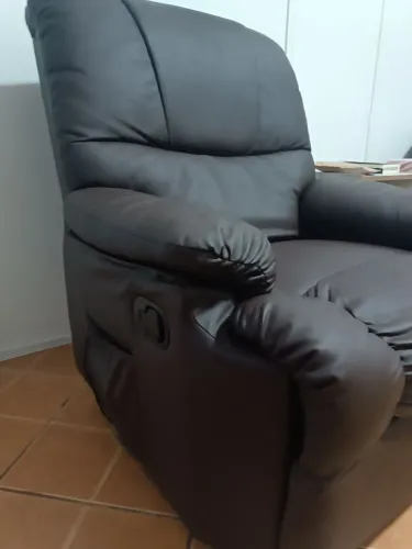 Poltrona Massageadora Couro