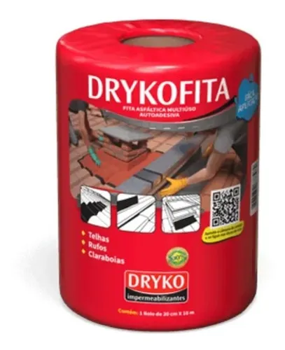 Manta Aluminizada 20cmx10m Veda Tudo Dryko