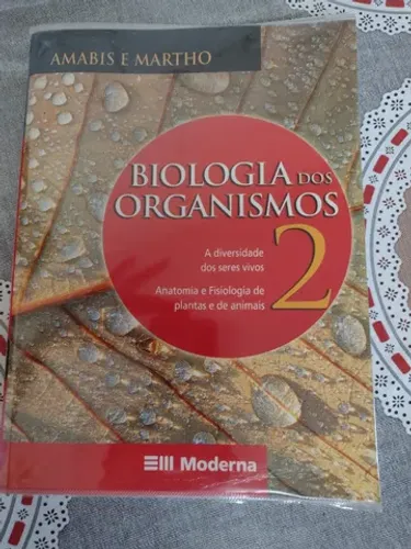 Livro Biologia dos Organismos 2 - Amabis e Martho