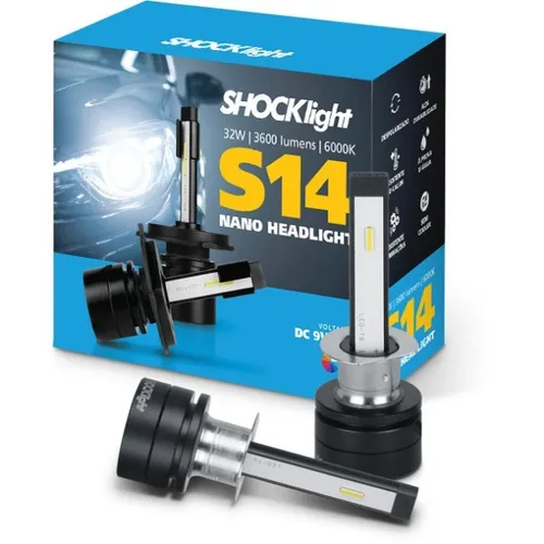 Lâmpada Super Led Mini Shocklight 32w S14 Nano H1 6000k