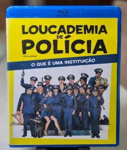 LOUCADEMIA DE POLÍCIA 1 - BLURAY FILME HUMOR SESSÃO DA TARDE COMÉDIA CLÁSSICA