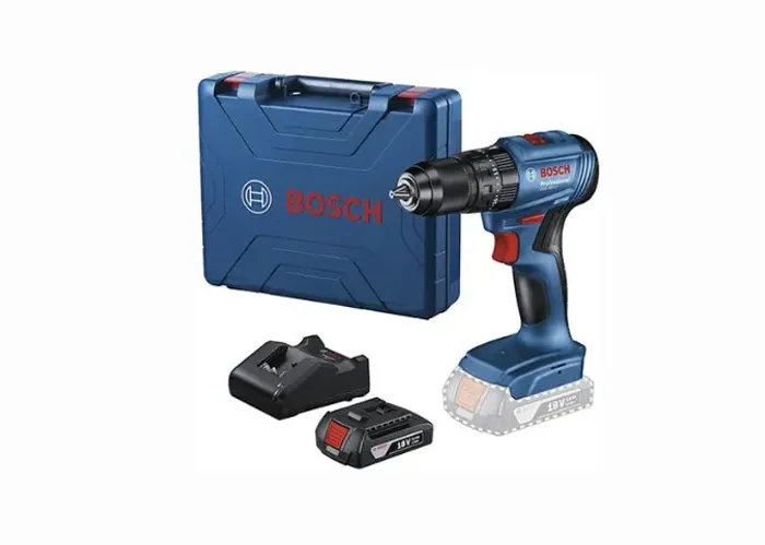 Furadeira Parafusadeira com Impacto Bosch Motor Brushless GSB185LI-1B, 01 Bateria 18V 2Ah,