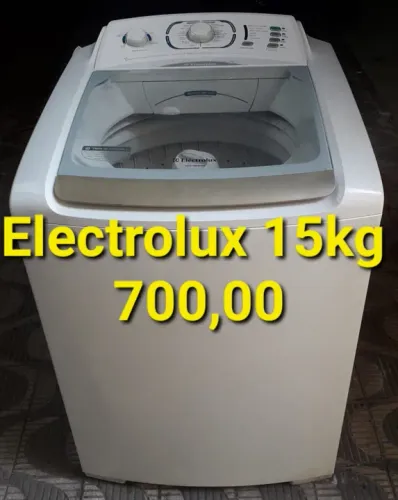 Máquina de Lavar Roupa Electrolux 15kg - ENTREGO