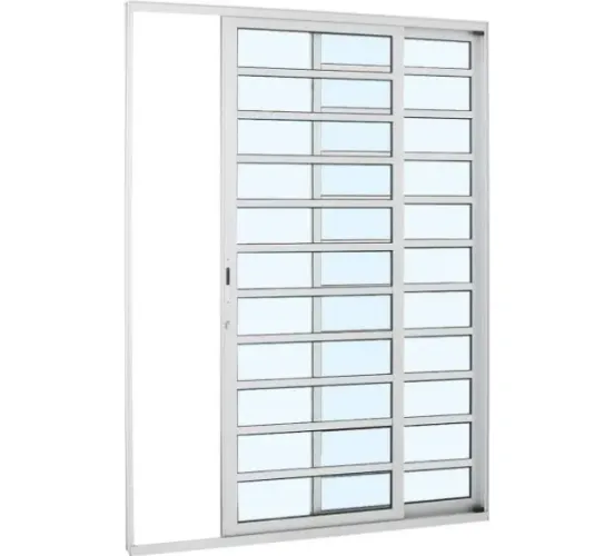 Porta de Correr - Aço Galvanizado