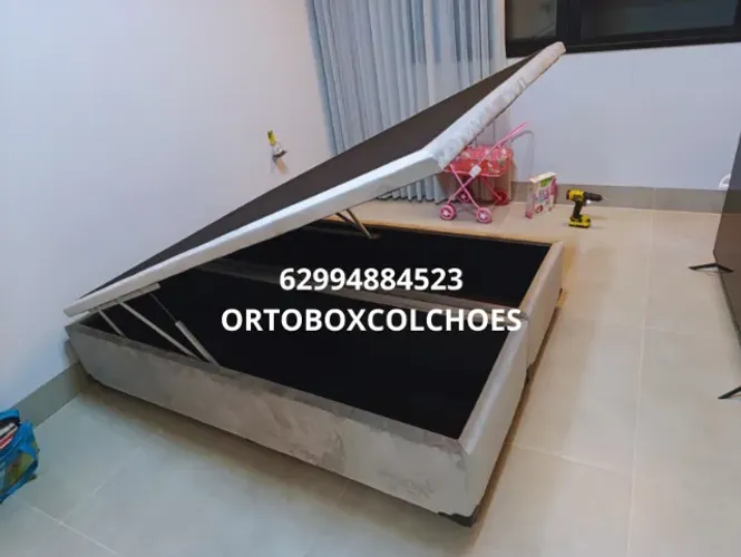Box Baú Casal bi partido passamos cartão na entrega