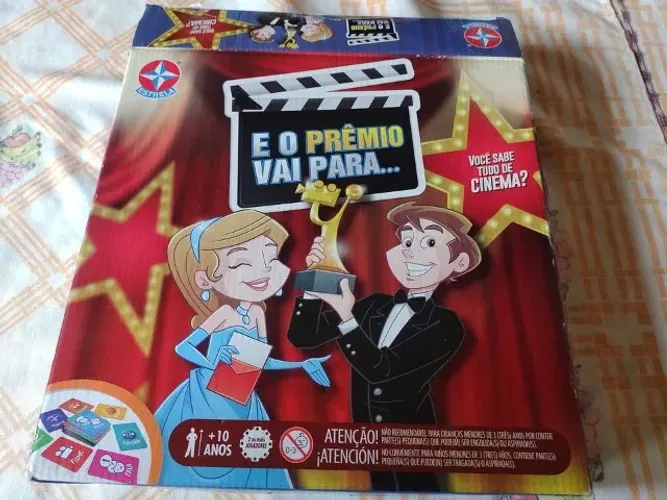 Jogo de Cartas - E O Premio Vai Para... Da Estrela