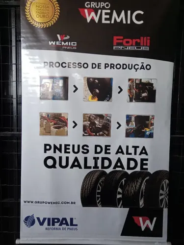 PNEU 195/55 R16 WEMIC 5 ANOS DE GARANTIA