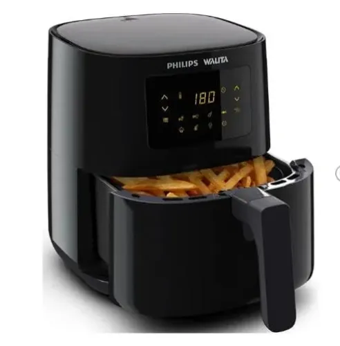 Airfryer Digital Série 3000 Philips Walita Preta 1400W - NOVA