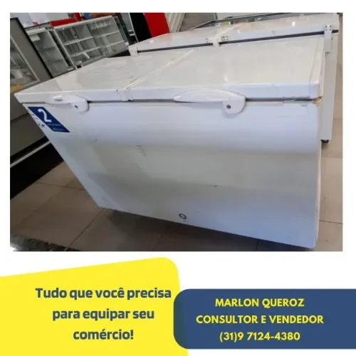 Freezer 503 Litros Nova Tampa Cega