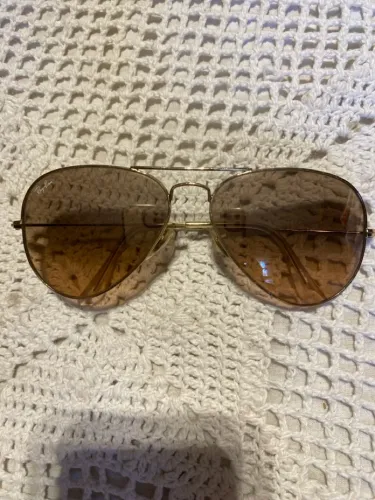 Óculos de Sol Ray-Ban Aviator Dourado