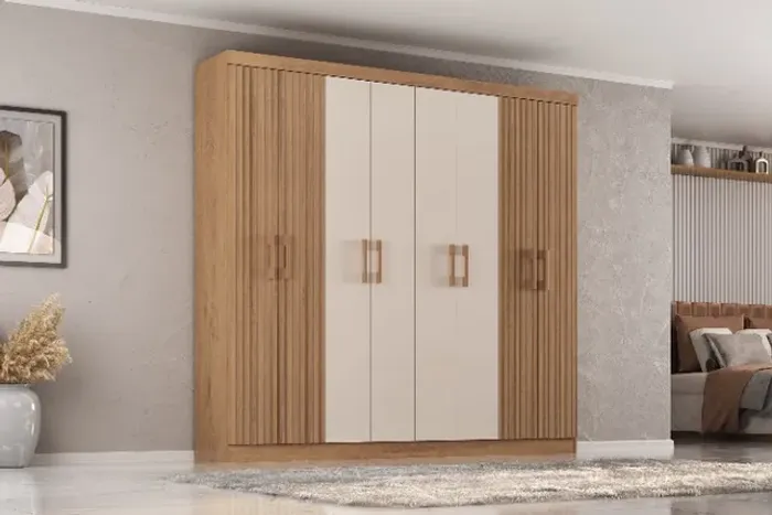 Roupeiro Petrópolis 8 Portas 2 Gavetas