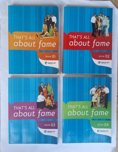 Conjunto Livros "That's all about fame" - 4 Volumes